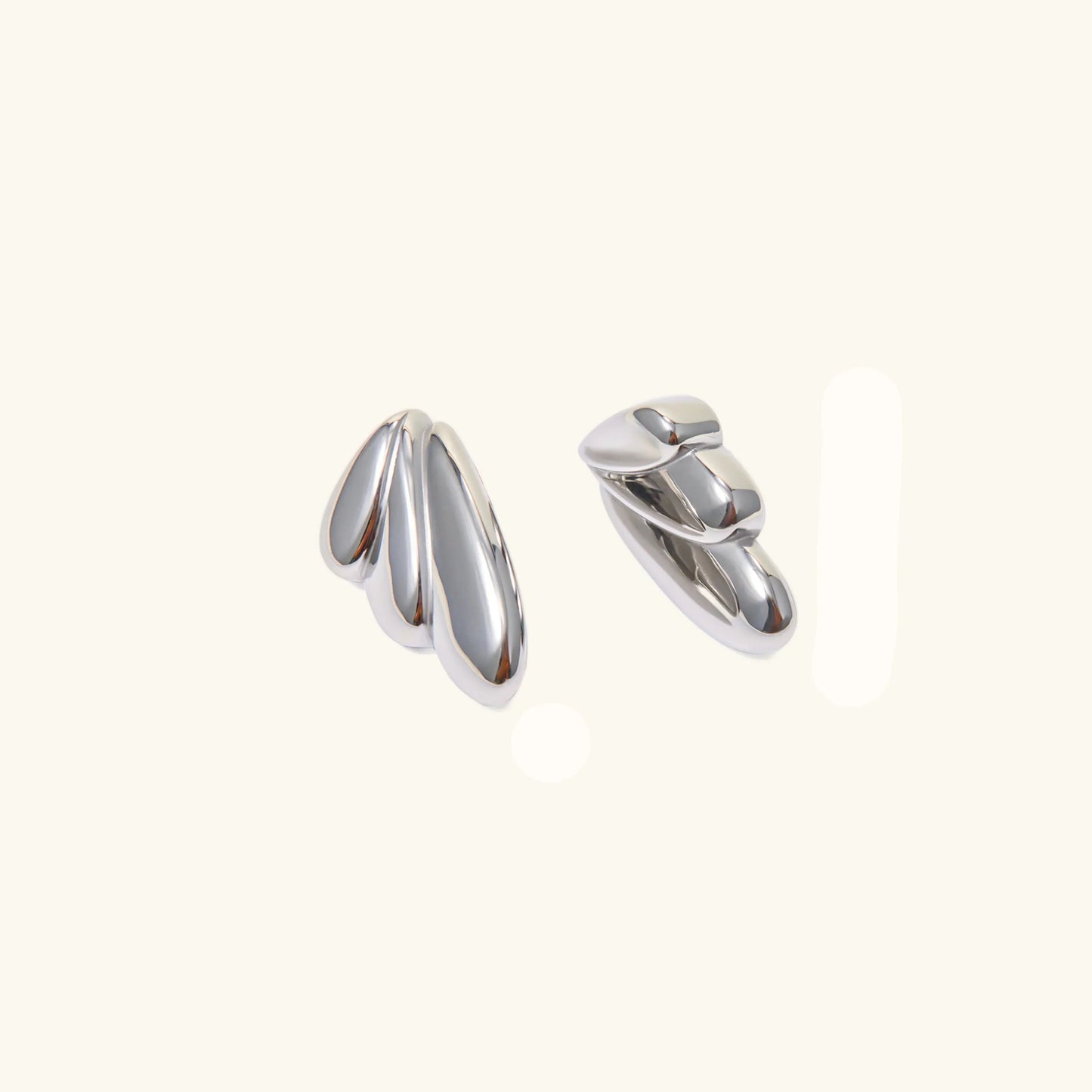 [Gaonasi]Saffron Gold Earrings