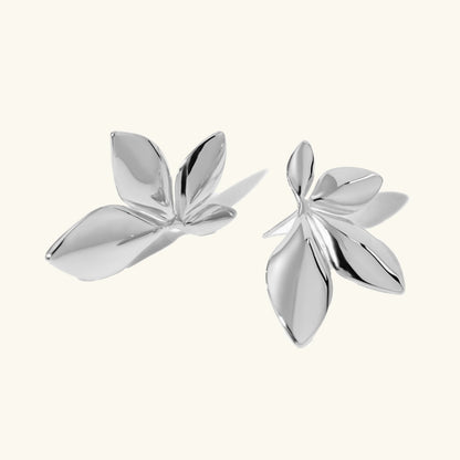 [Gaonasi]Velle Gold Petal Earrings