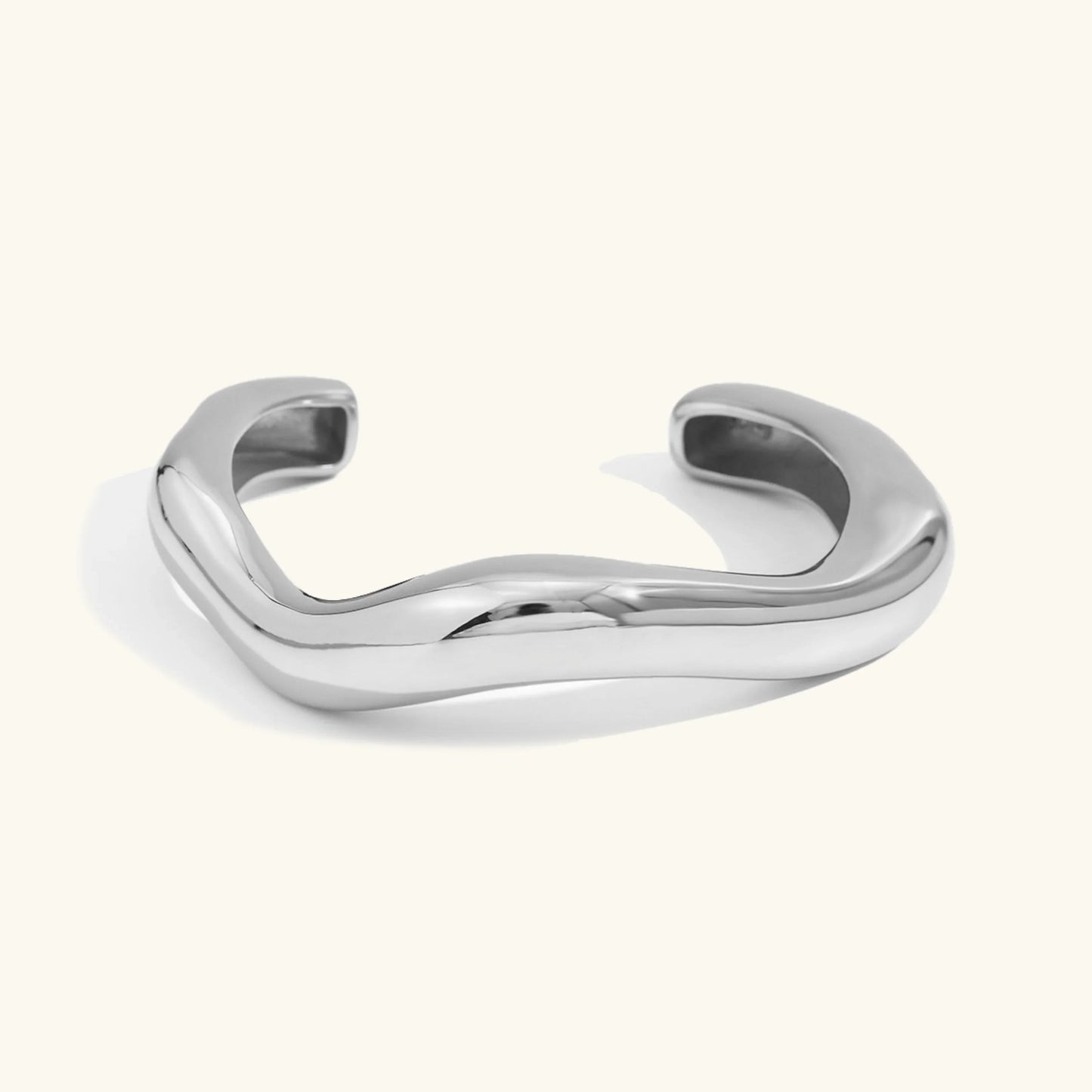 [Gaonasi]Zaria Asymmetrical Gold Bangle