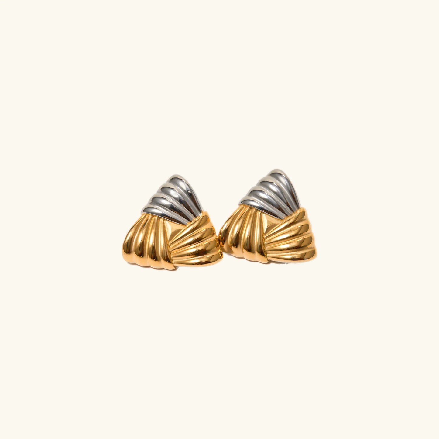 [Gaonasi]Brigitte Gold Earrings