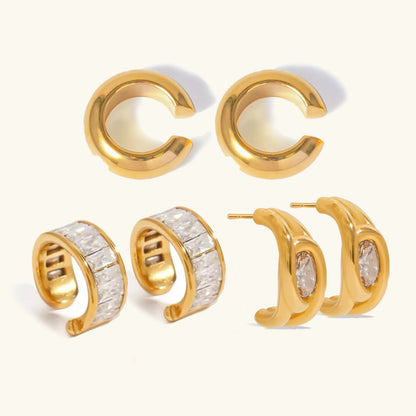[Gaonasi]Rosetta Essential Earrings Bundle
