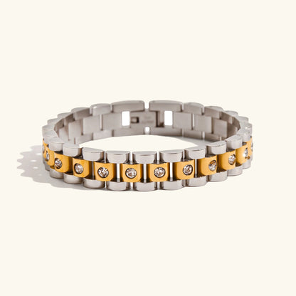 [Gaonasi]Gold Watchband Bracelet