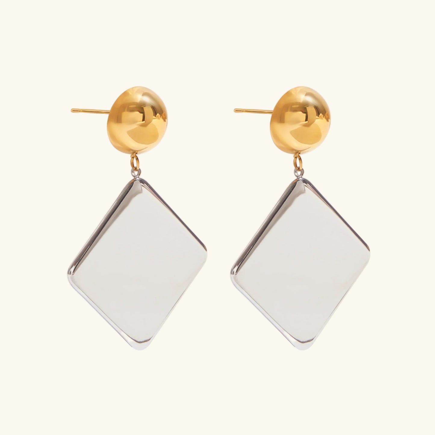 [Gaonasi]Kelly Geometric Drop Earrings