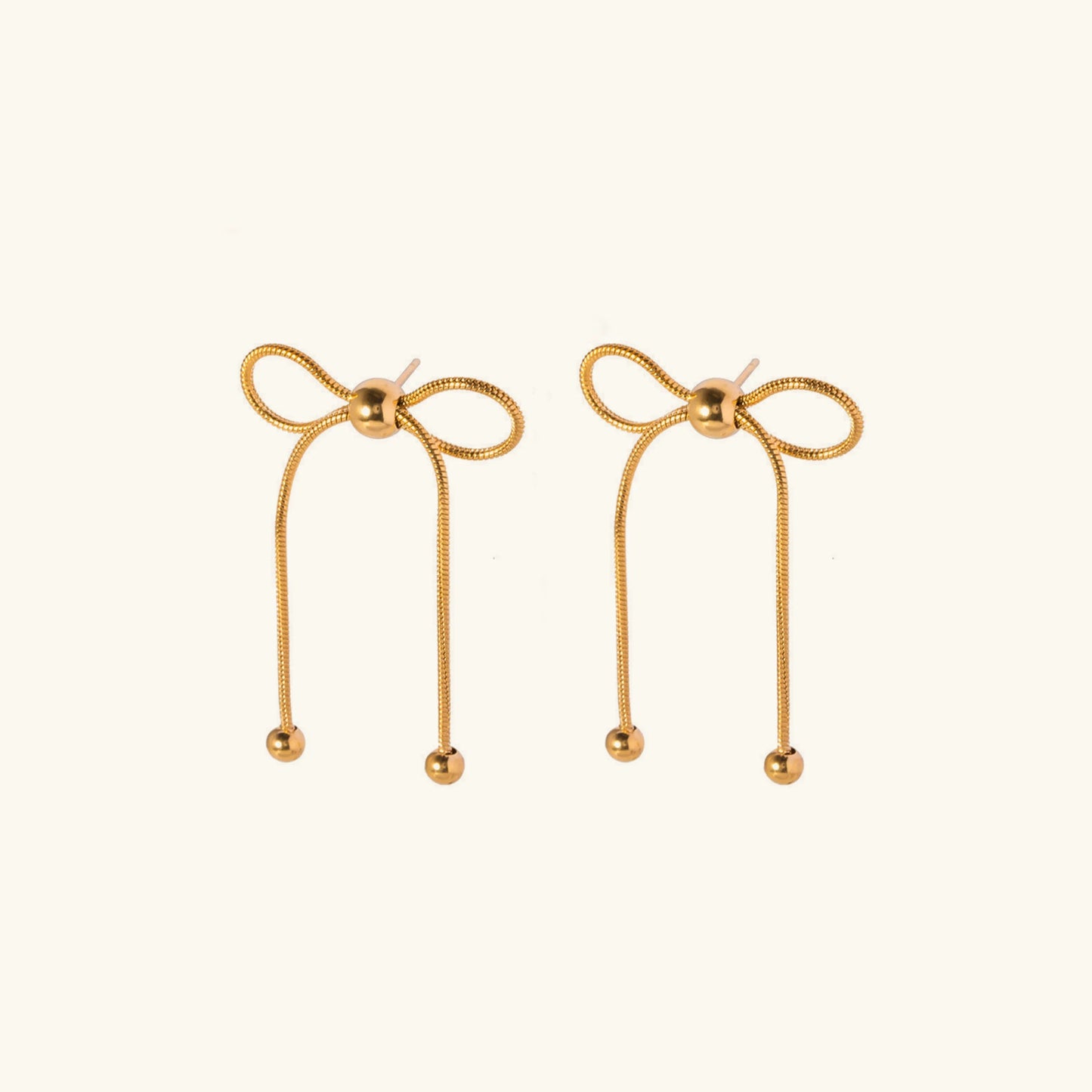 [Gaonasi]Annie Gold Earrings