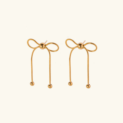 [Gaonasi]Annie Gold Earrings
