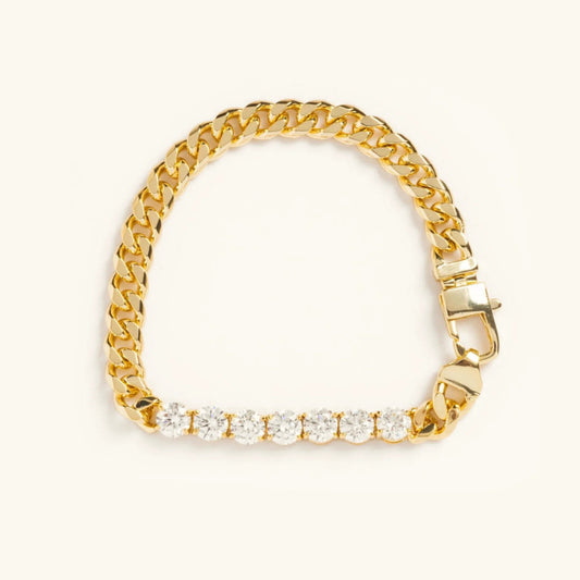 [Gaonasi]Maelle Diamond Bracelet