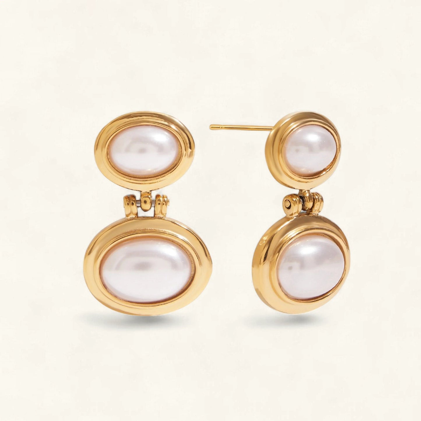 [Gaonasi]Winnie Freshwater Pearl Earrings