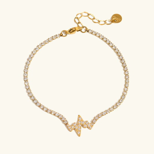 [Gaonasi]Annette Diamond Pulse Bracelet