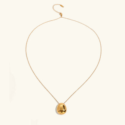 [Gaonasi]Claribel Gold Dome Necklace