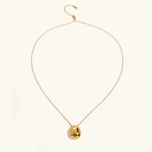 [Gaonasi]Claribel Gold Dome Necklace