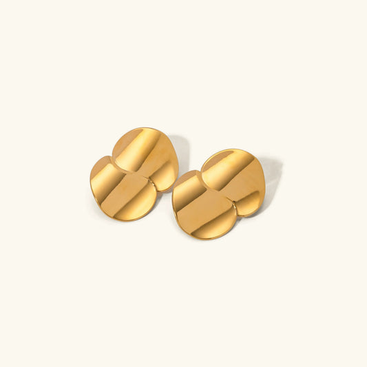 [Gaonasi]Mireille Gold Earrings