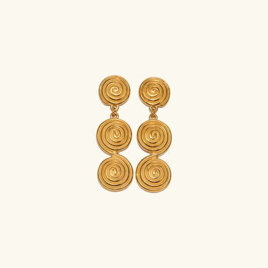 [Gaonasi]Marielle Gold Earrings