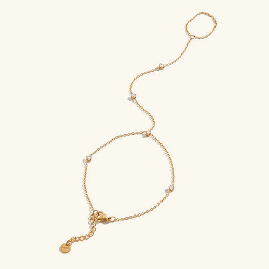 [Gaonasi]Cressida Diamond Hand Chain