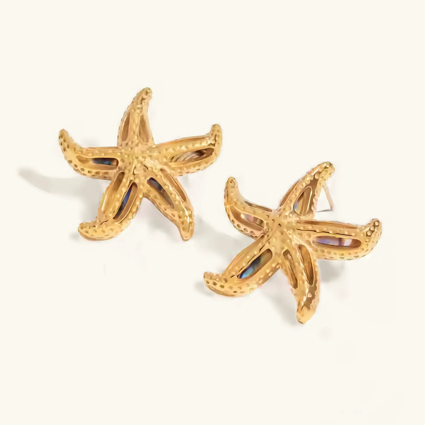 [Gaonasi]Aquatta Gold Starfish Earrings