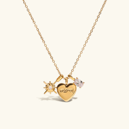 [Gaonasi]A Mother's Appreciation Gold Locket