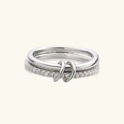 [Gaonasi]Adela Stacked Diamond Ring