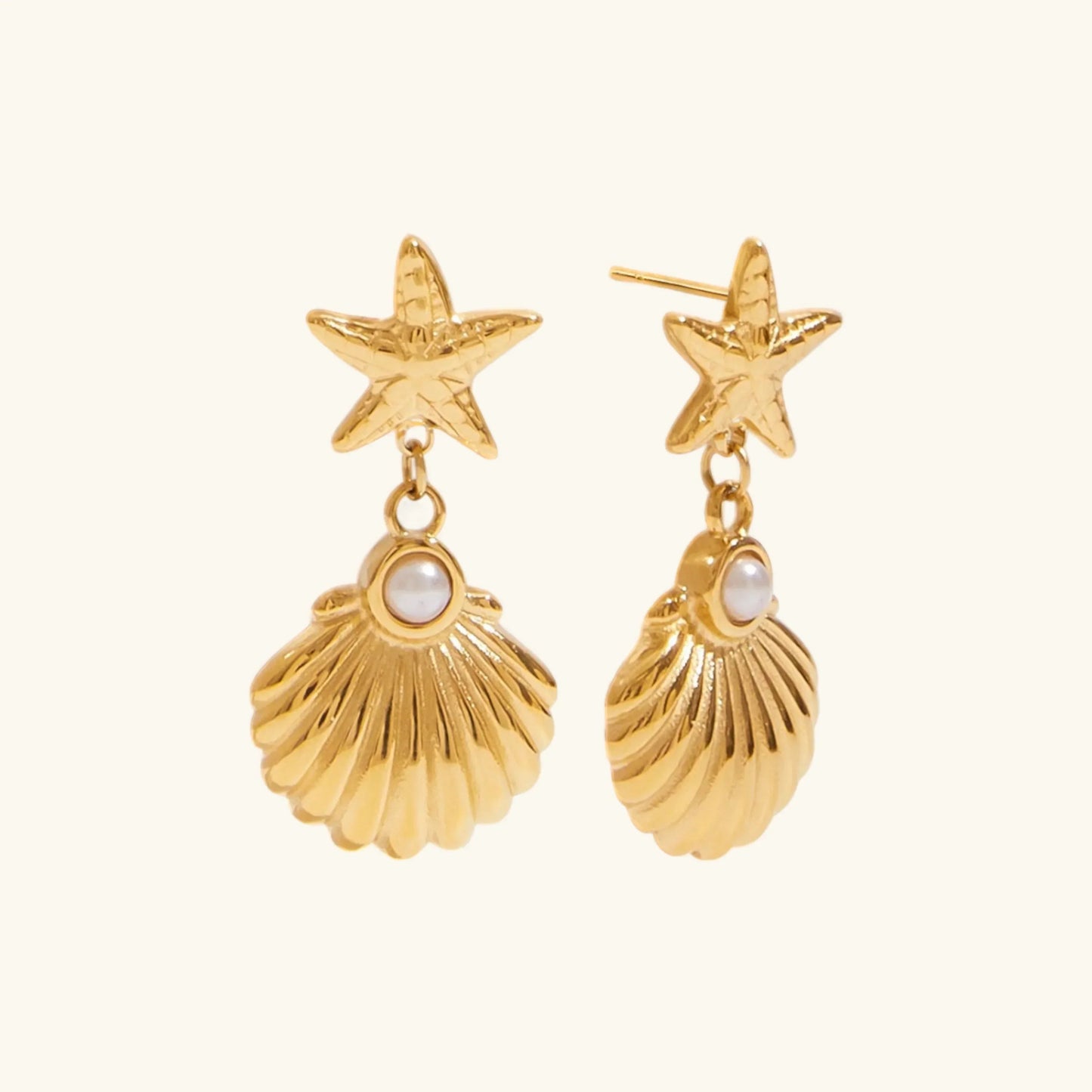 [Gaonasi]Bernadette Freshwater Pearl Earrings