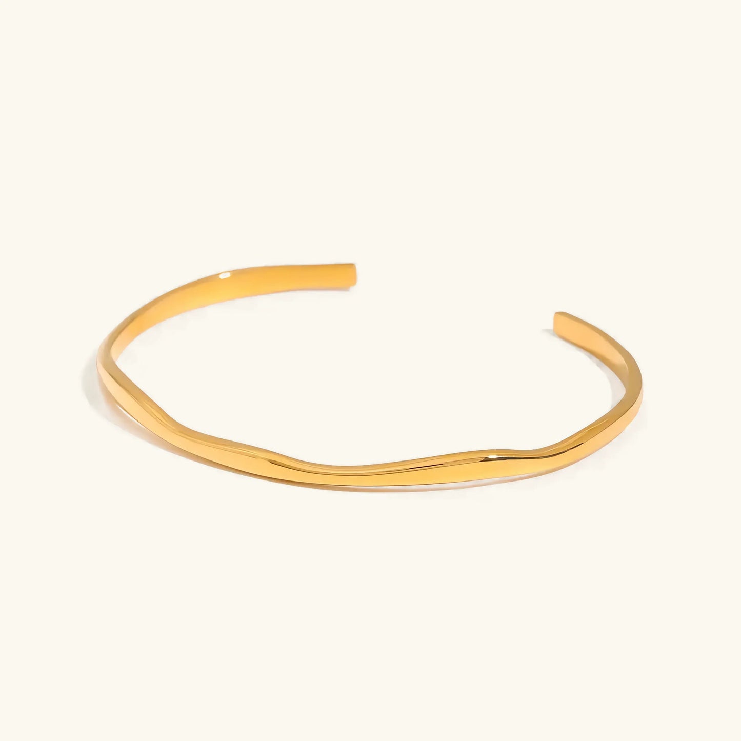 [Gaonasi]Haisley Gold Bangle