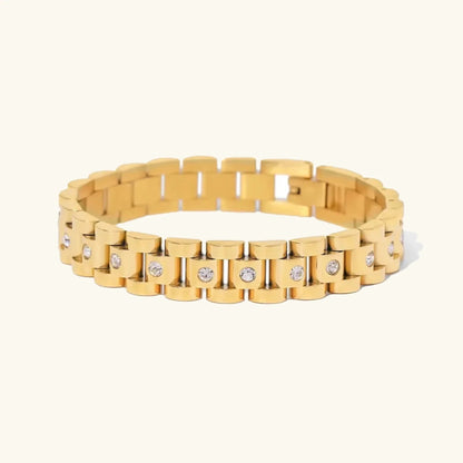 [Gaonasi]Gold Watchband Bracelet