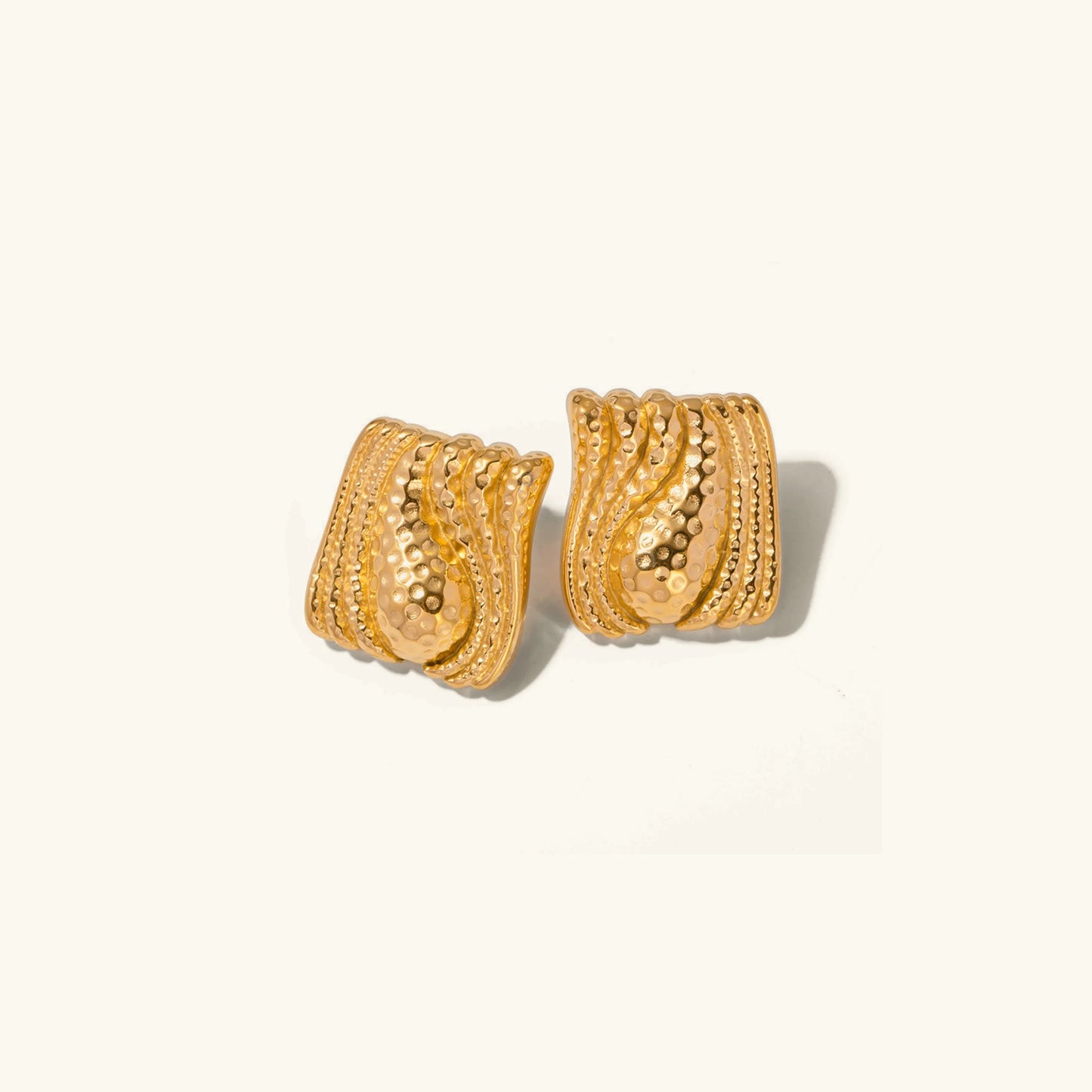 [Gaonasi]Marigold Gold Earrings