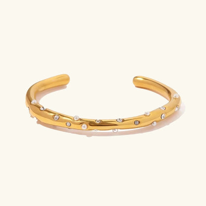 [Gaonasi]Corisande Gold Bangle