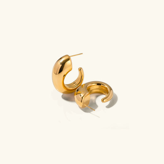 [Gaonasi]Alice Gold Earrings