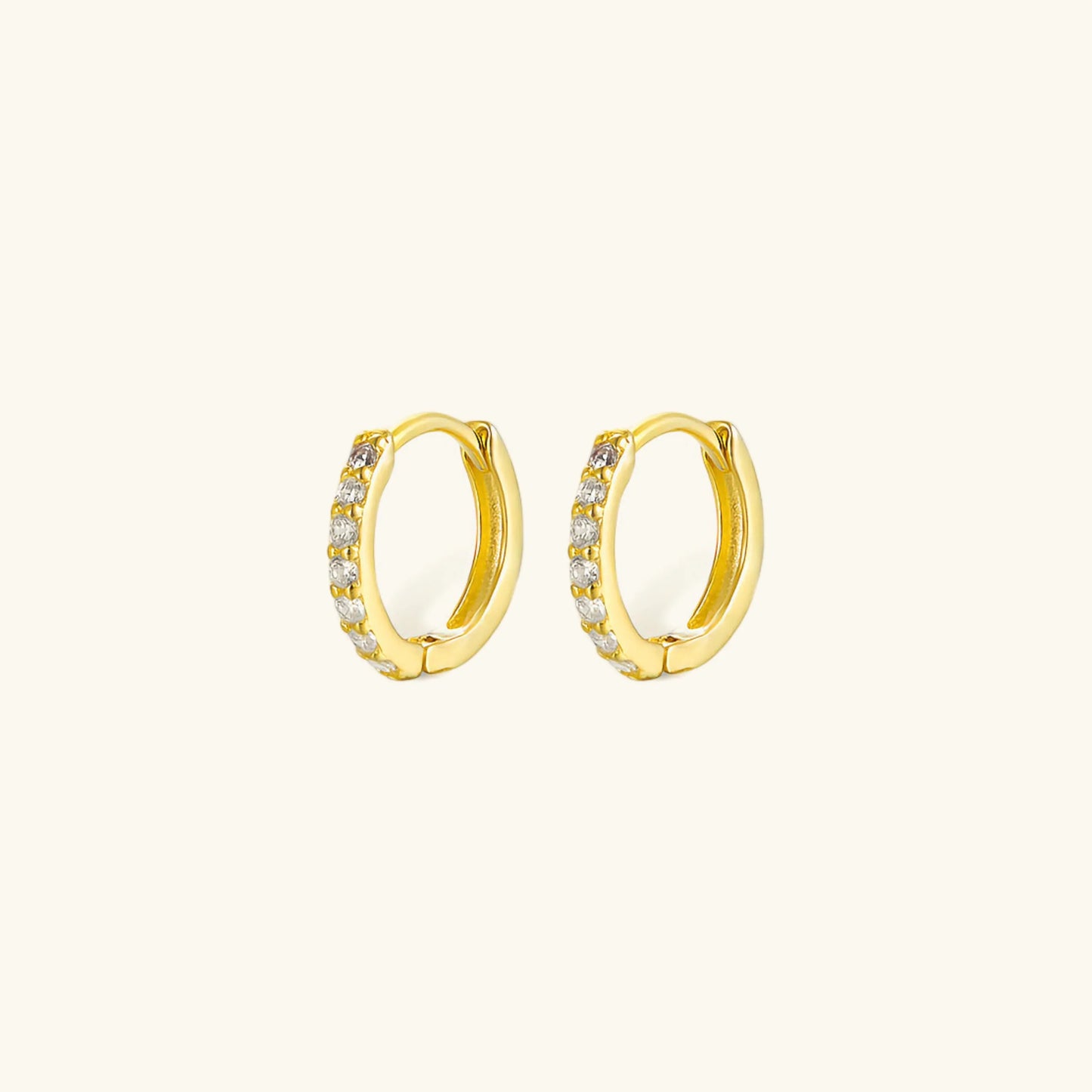 [Gaonasi]Alexandria Huggie Earrings