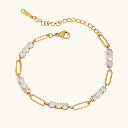 [Gaonasi]Ranielle Diamond Bracelet