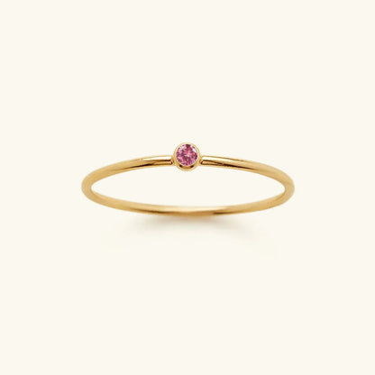 [Gaonasi]Amelia Birthstone Stacker Ring