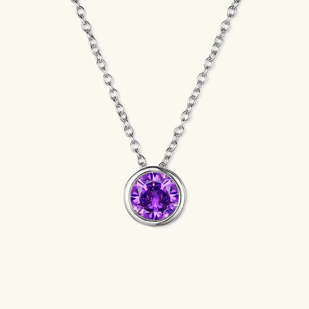 [Gaonasi]Amelia Birthstone Necklace