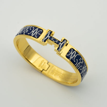 [Gaonasi]H BRACELET BLACK MULTICOLOR