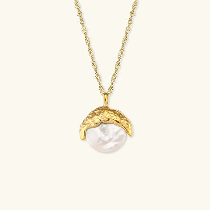 [Gaonasi]Kimberly Pearl Necklace