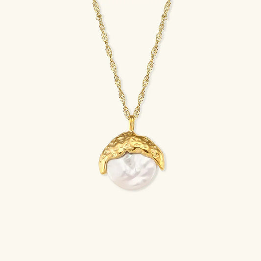 [Gaonasi]Kimberly Pearl Necklace