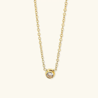 [Gaonasi]Kira Gold Necklace
