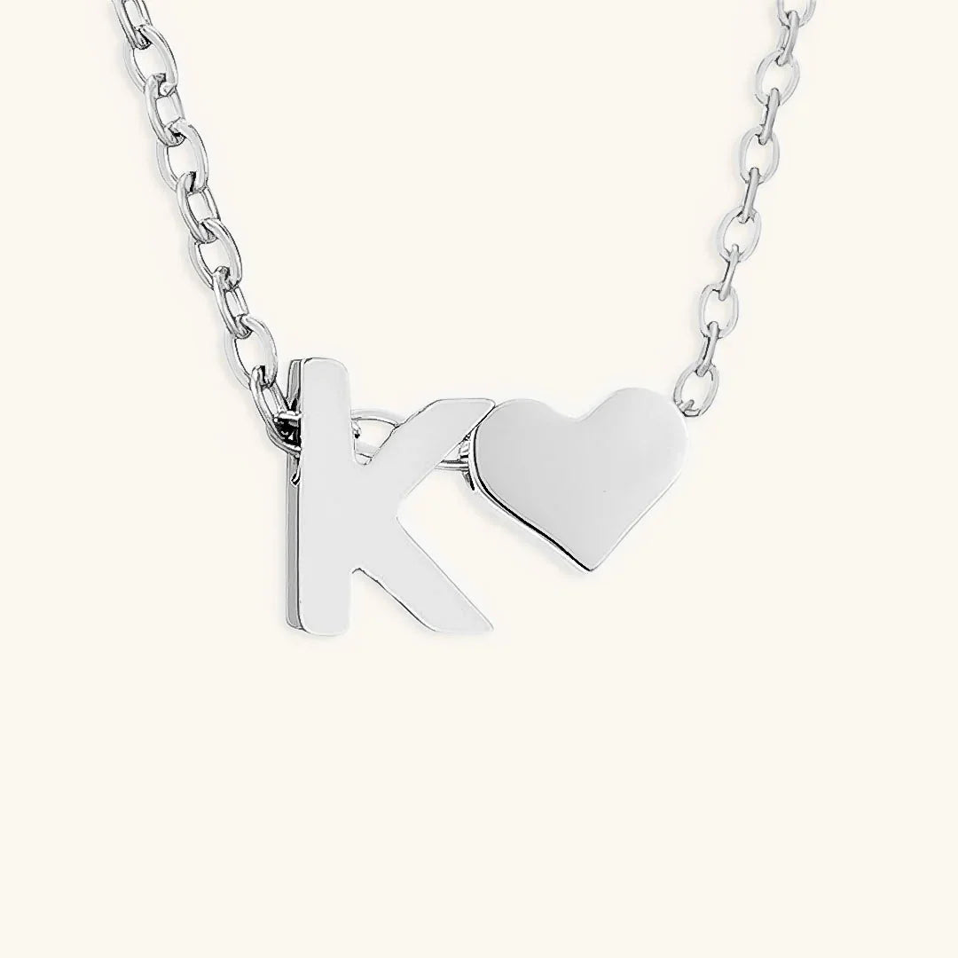 [Gaonasi]Ria Initial Letter Gold Necklace