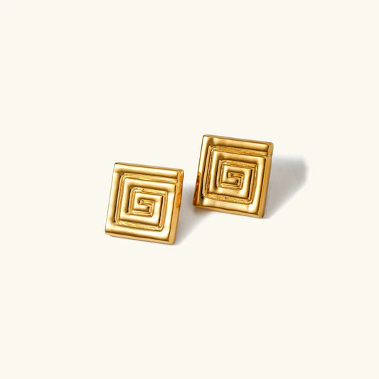 [Gaonasi]Karina Gold Earrings