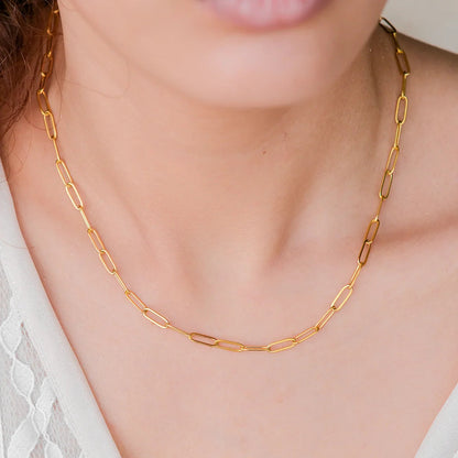[Gaonasi]Lena Golden Chain Necklace