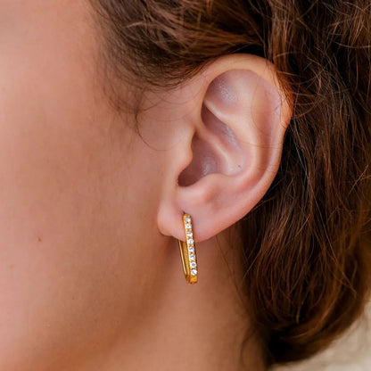 [Gaonasi]Lumiya Hoop Earrings