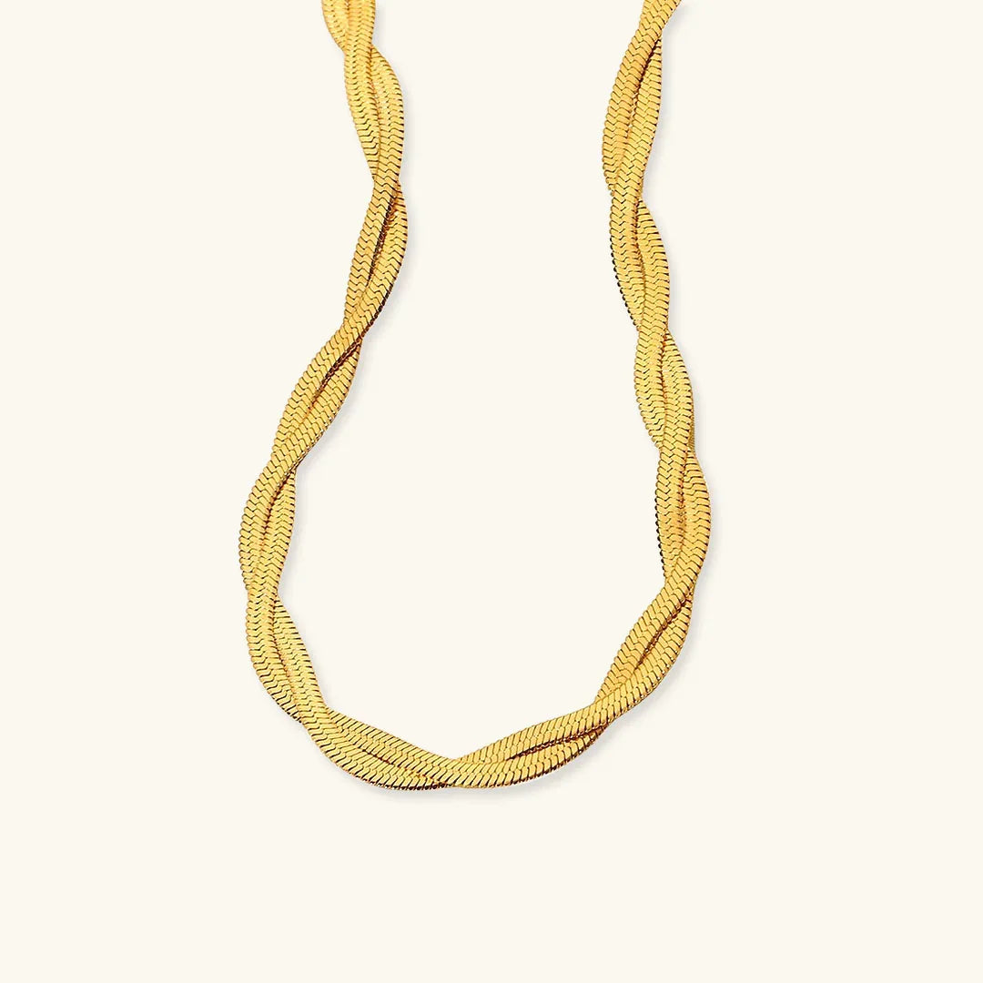 [Gaonasi]Lysa Twisted Chain Necklace