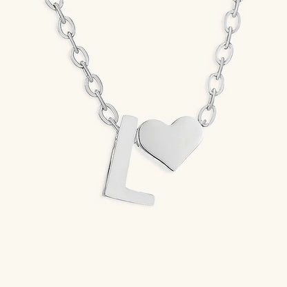 [Gaonasi]Ria Initial Letter Gold Necklace