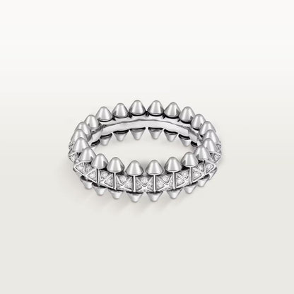 [Gaonasi Jewelry]CLASH 6.4MM SMALL FULL DIAMOND RING