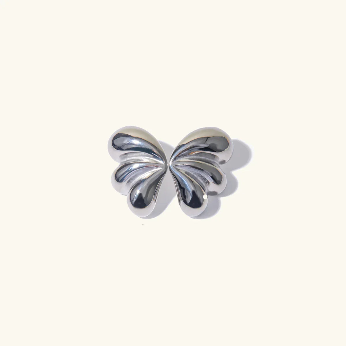 [Gaonasi]Liesel Gold Butterfly Earrings
