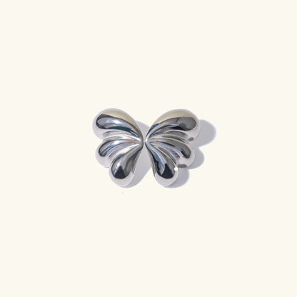 [Gaonasi]Liesel Gold Butterfly Earrings