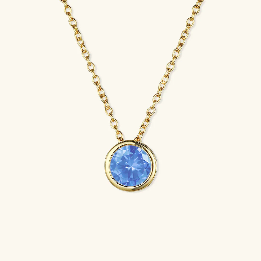 [Gaonasi]Amelia Birthstone Necklace