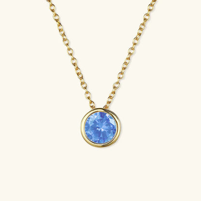[Gaonasi]Amelia Birthstone Necklace