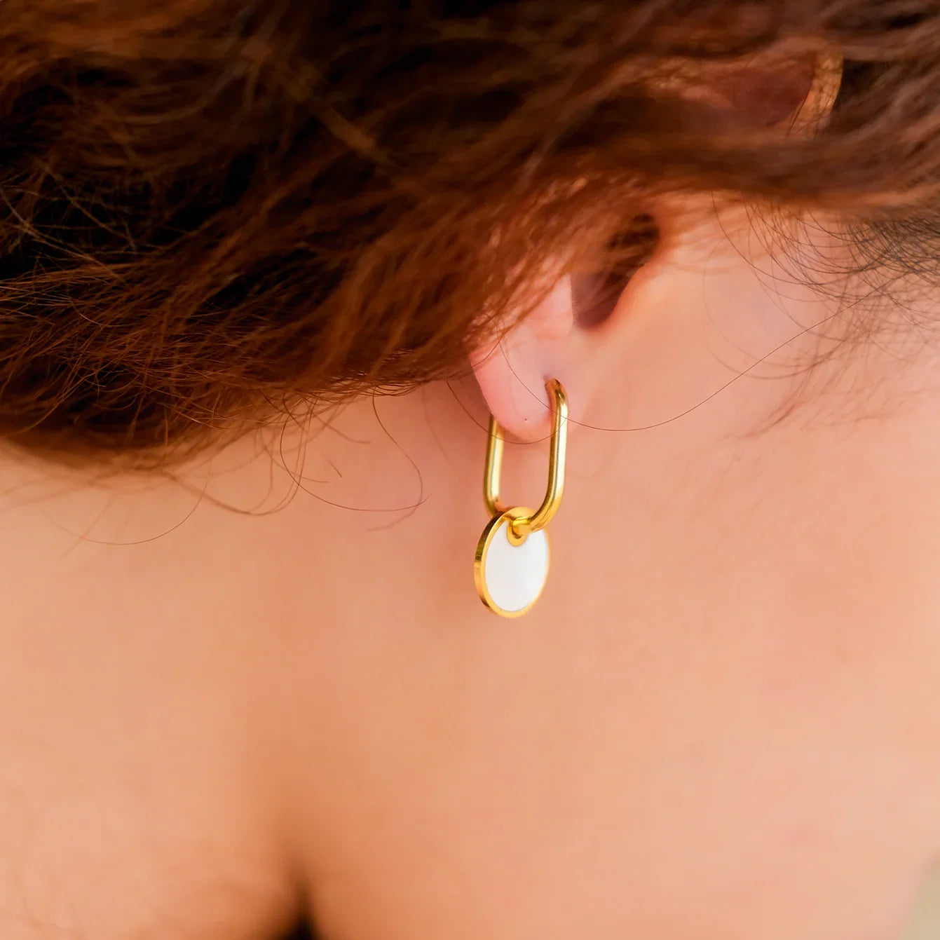 [Gaonasi]Lora Gold Earrings