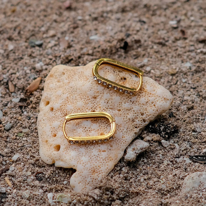 [Gaonasi]Maya Gold Hoop Earrings