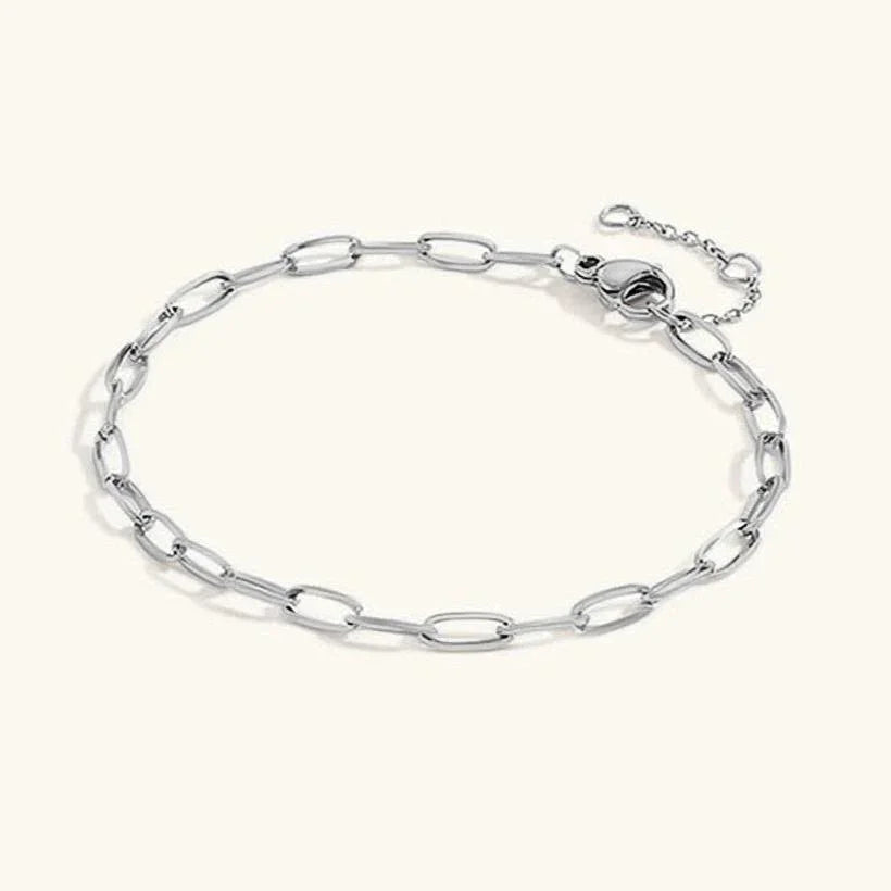 [Gaonasi]Maybelle Gold Paperclip Chain Bracelet