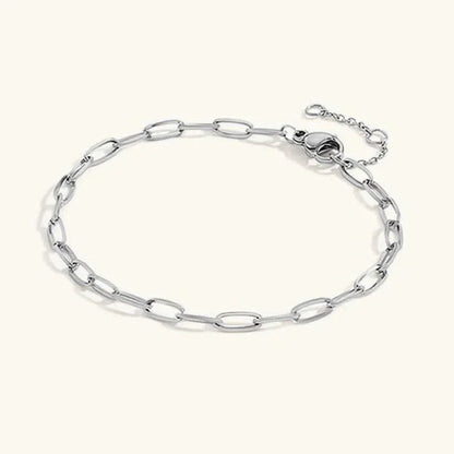 [Gaonasi]Maybelle Gold Paperclip Chain Bracelet
