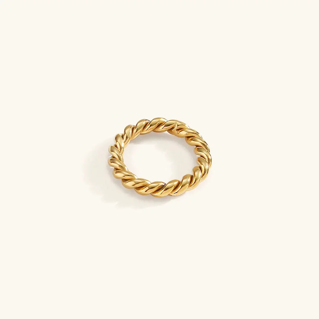 [Gaonasi]Melody Gold Twist Ring